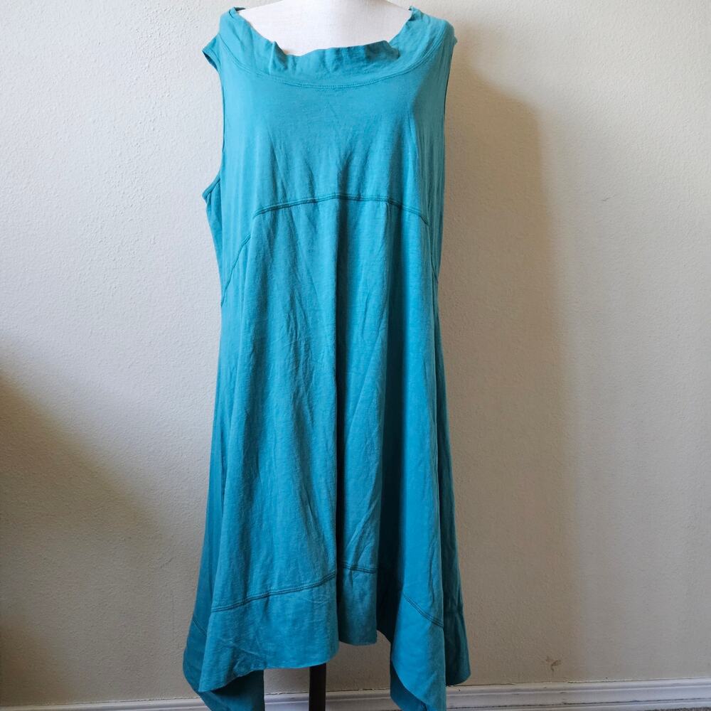 Cut Loose Tank Dress Blue XL